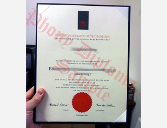 Curtin University of Technology - Fake Diploma Sample from Australia